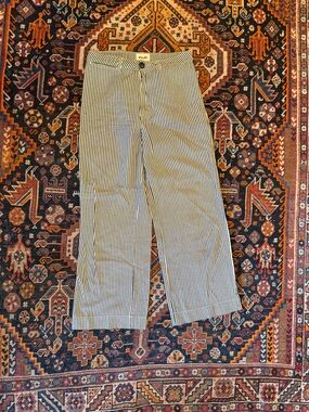 ROLLA’S Old Mate Navy Pinstripe Sailor Pant, size 26